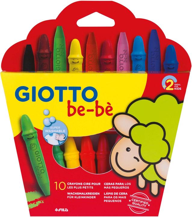 Produktbild Giotto Super-Wachsmalkreide (Mehrfarbig, 10 x)