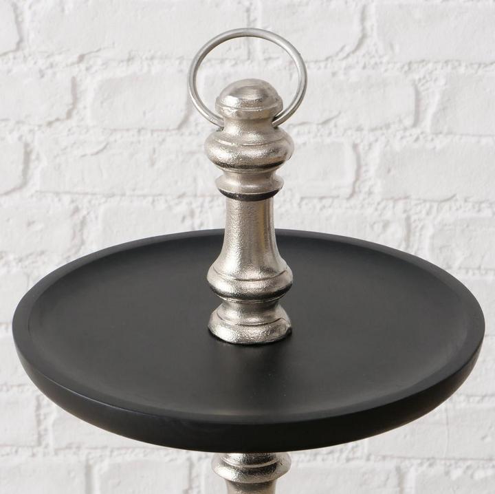 Immagine prodotto Boltze Home Etagere Levi, Schwarz/Silber