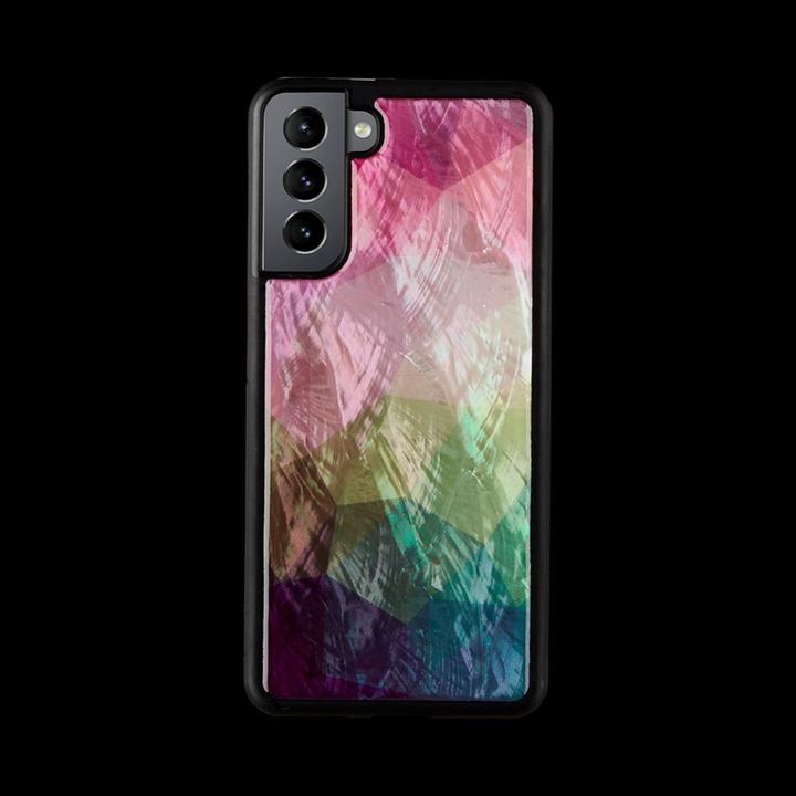 Ikins custodia per Samsung Galaxy S21+ fiore d'acqua juodas (Samsung Galaxy S21+)