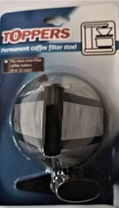 Produktbild Invest GA4304 Universal Permanent Reusable Steel Mesh Coffee Filter with Cup