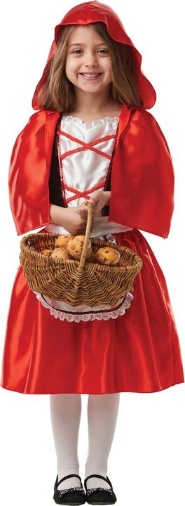 Produktbild Bristol Novelty Red Riding Hood Kostüm Mädchen (128)