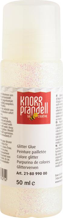 Immagine prodotto Knorr Prandell Colla glitterata, 50ml (Bianco, Arcobaleno, 50 ml)
