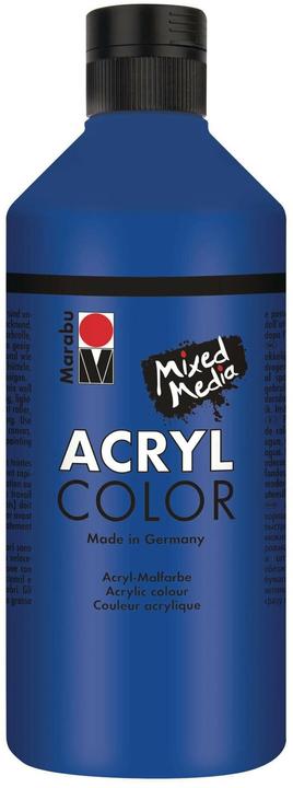 Marabu Acrylic Color (Dark Blue, 500 ml)