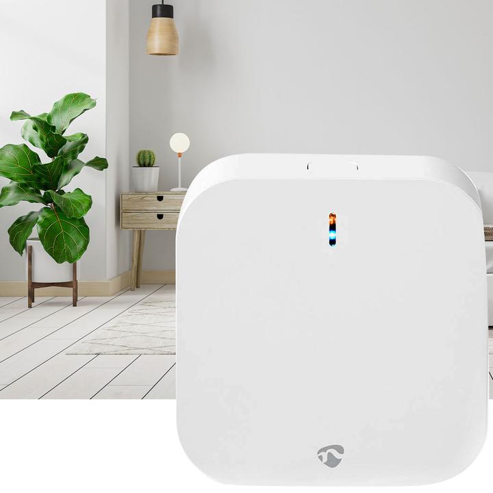 Image du produit Nedis Passerelle Zigbee | 50 appareils | Alimentation secteur | Android™ / IOS | Blanc