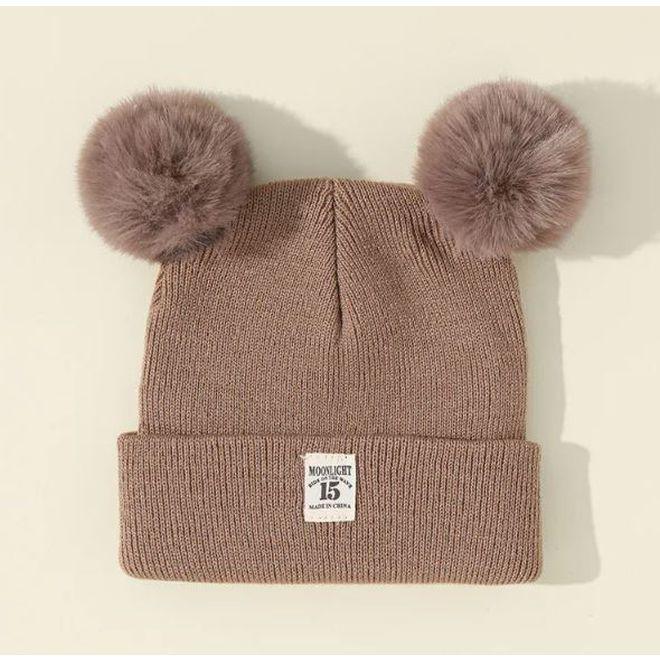 Produktbild MU Style Moonlight Series Kinder Winter Mütze inkl. Halswärmer (One Size)