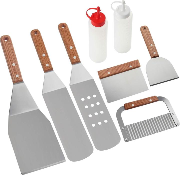 Actual product image Romanticist Grill spatula set, 8 pieces