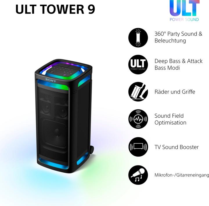 Produktbild Sony ULT Tower 9 (Netzbetrieb)