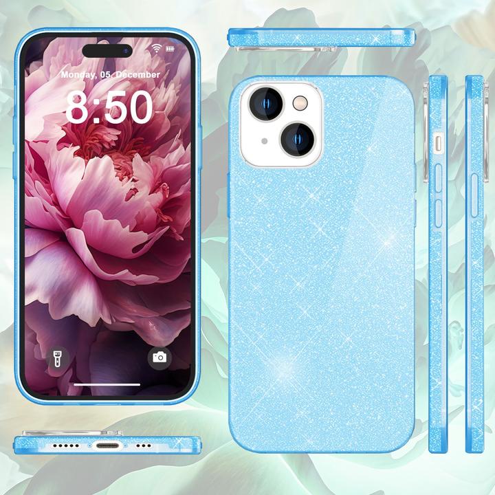 Actual product image Nalia Glitter cover (Apple iPhone 15 Plus)