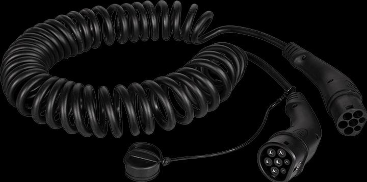 Actual product image Harting E-car spiral charging cable (Type 2, 22 kW, 32 A, 5 m)