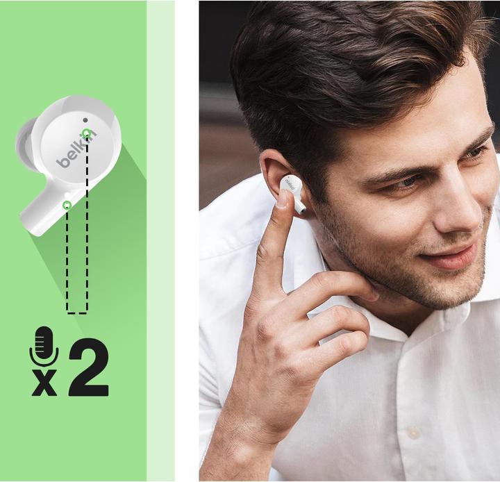 Produktbild Belkin Soundform Rise (keine Geräuschunterdrückung, 7 h, Kabellos)