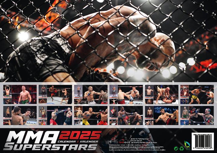 Produktbild MMA Kalender 2025 (42 x 30 cm, Deutsch)