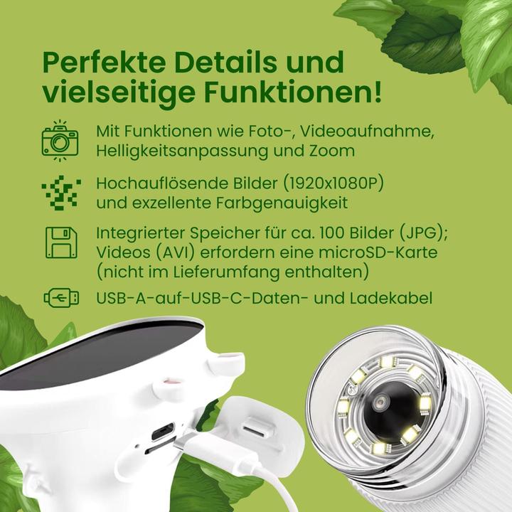 Produktbild Hermex Tragbares Kindermikroskop Mini-Handmikroskop Portables Mikroskop