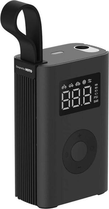 Hoto Draagbare compressor, elektrische pomp QWCQA001 (10,3 bar, 150 PSI, 2000mAh) (0.00 bar)