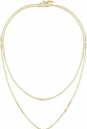 Hugo Boss Beautiful gold-plated necklace Larya 1580449