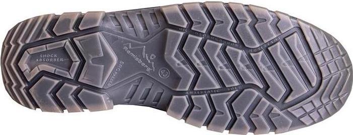 Produktbild Remisberg Sicherheitsstiefel Sherpa Grösse 43 braun/rot S3 EN ISO 20345 Nubukleder (S3, 43)