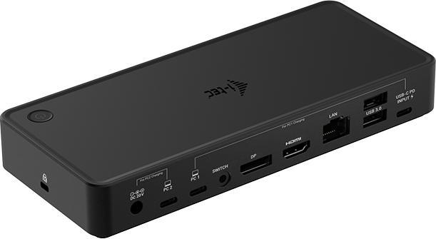 Produktbild i-tec USB-C Dual KVM Display Docking Station 4K (USB-C, 9 Ports)