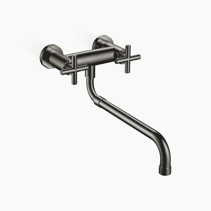 Immagine prodotto Dornbracht K?che - Miscelatore a ponte a parete Tara con bocca estraibile, sporgenza 365-545 mm