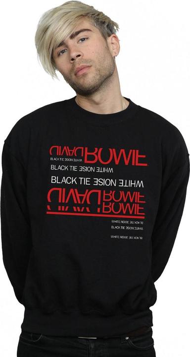 Immagine prodotto David Bowie Black Tie White Noise Felpa Uomo (M)