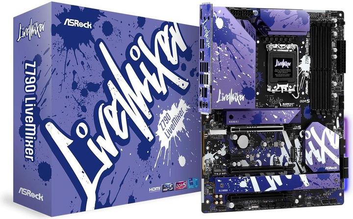 Immagine prodotto AsRock Mixer Z790 Live (LGA 1700, Intel Z790, ATX)