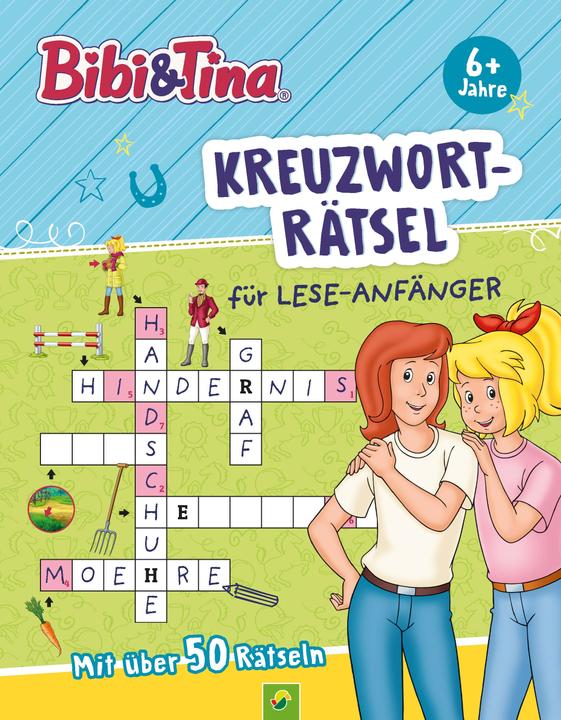 Produktbild Bibi & Tina Kreuzworträtsel für Lese-Anfänger (Deutsch, Schwager & Steinlein Verlag, 2023)