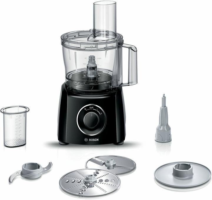 Bosch Hausgeräte Bosch MultiTalent 3 food processor 800 W 2.3 L Black, Transparent (800 W)