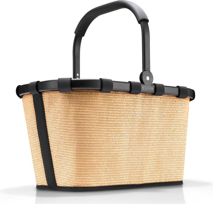 reisenthel carrybag frame raffia black