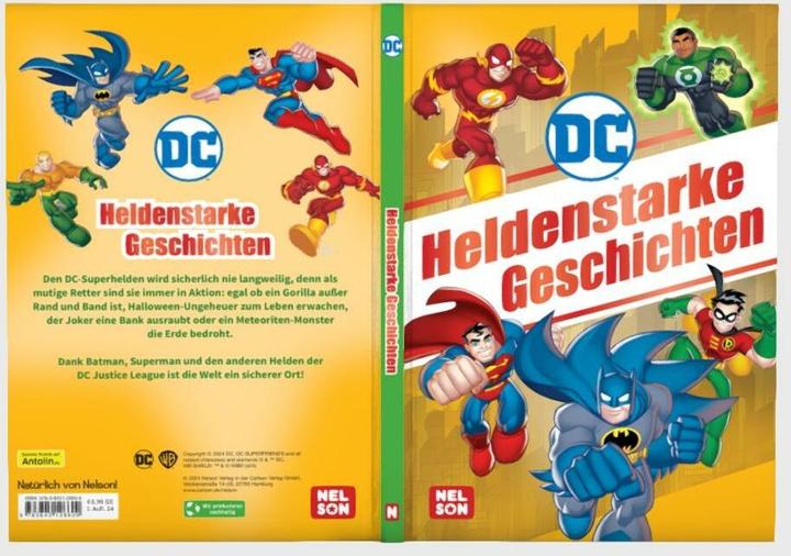 Produktbild DC Superhelden: Heldenstarke Geschichte (Deutsch, 2024)