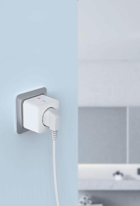 Actual product image Woox R6087 SMART POWER PLUG EU white 16A IP20 100-230V AC