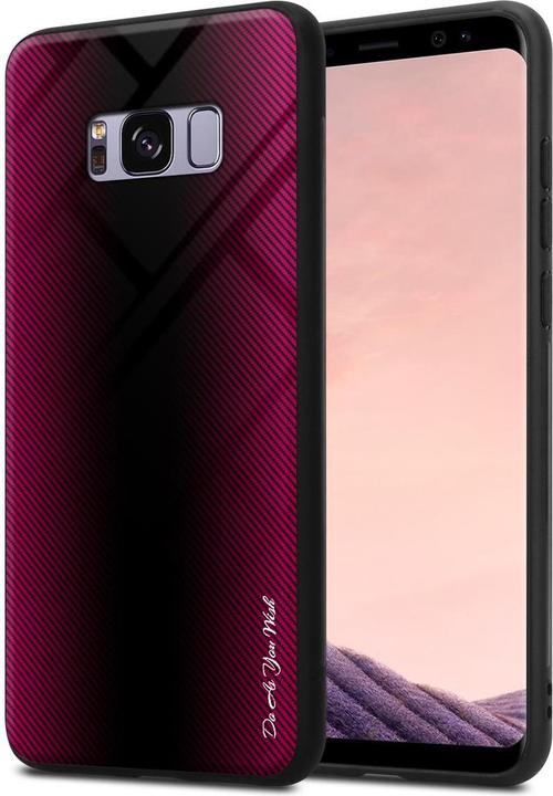 Immagine prodotto Cadorabo Copertura di vetro a strisce in TPU (Samsung Galaxy S8+)