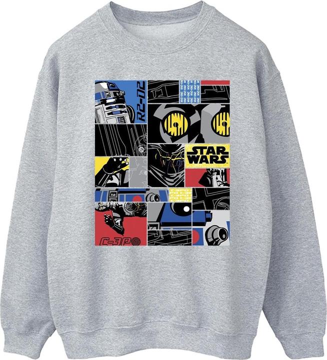 Image du produit Star Wars - Sweat DROID MONTAGE - Homme (M)
