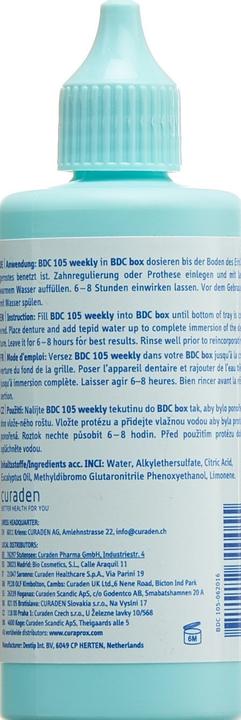 Produktbild Curaprox BDC 105 Weekly Konzentrat (100 ml, Mundspülung)