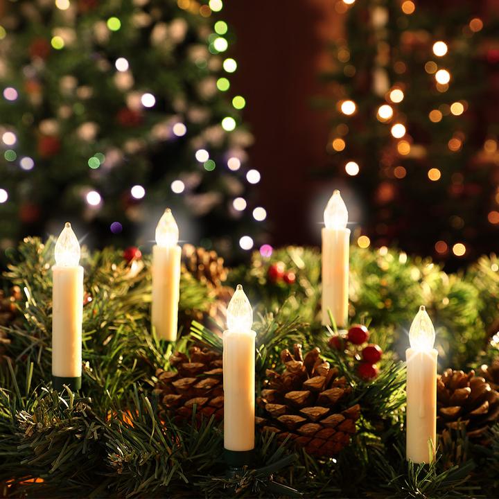 Produktbild Monzana Weihnachtsbaumkerzen (30 x)