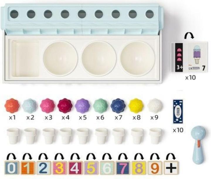 Actual product image Topbright Toys Learning Box Ice Cream Parlour