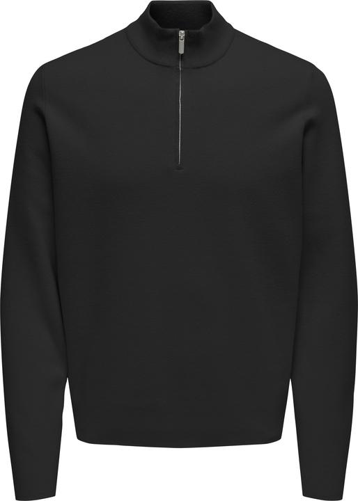 Only & Sons Onscooper Reg 12 Half Zip High Neck Knit