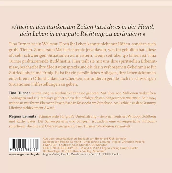 Image du produit Happiness (Tina Turner, Bernhard Kleinschmidt, Regina Lemnitz, Allemand)