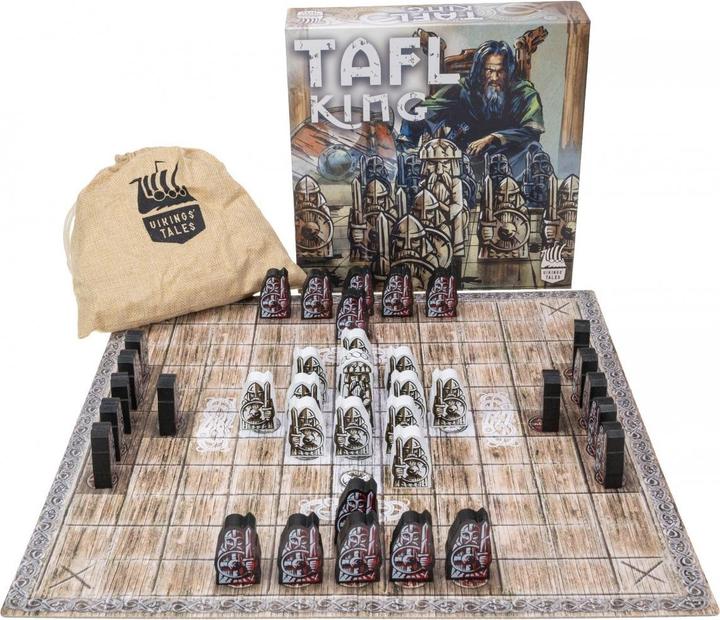 Immagine prodotto Tactic Racconti dei Vichinghi: Tafl King (58984) (Svedese, Francese, Inglese, Russo, Finlandese, Lituano, Tedesco, Spagnolo, Ucraino)