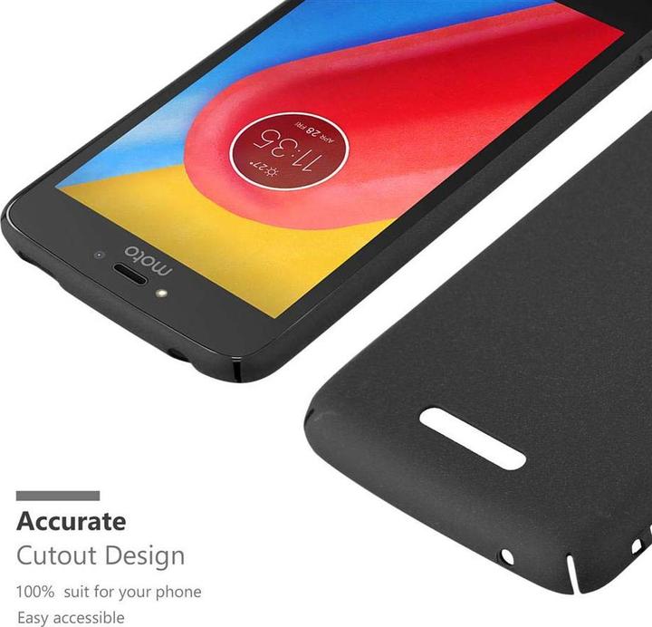 Actual product image Cadorabo Hard Cover Frosty Cover (Motorola Moto C Plus)