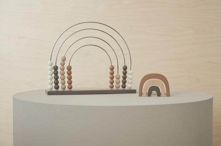 Actual product image Oyoy Abacus Rainbow 28.5 cm raking frame