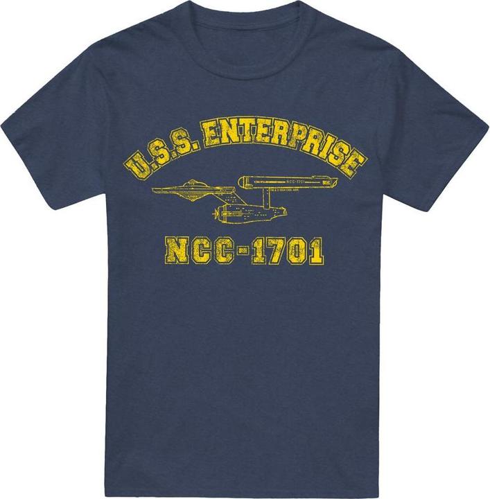 Actual product image Unisex Adult Enterprise Athletic T-Shirt (XXL)
