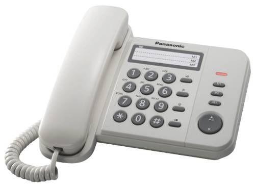 Actual product image Panasonic KX-TS520FXW Corded phone, White