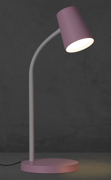 Actual product image Nino Leuchten 53420121LEDTable lamp 'Luis' pink 6,5W 3000K (200 lm)