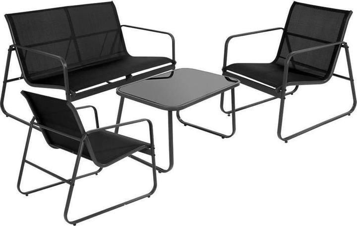 GreenGarden Set di mobili da giardino Amburgo Mobili da giardino 4 pezzi.