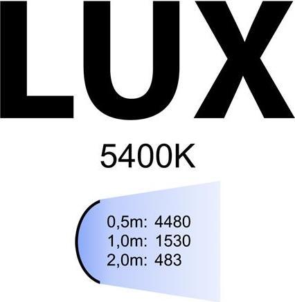 Image du produit Studioking Lampe à LED lumière du jour 60W E27 FLED-60 (éclairage de studio)