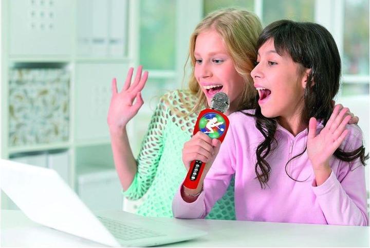 Image du produit Lexibook Microphone karaoké Bluetooth avec haut-parleur intégré, lumières et changeur de voix