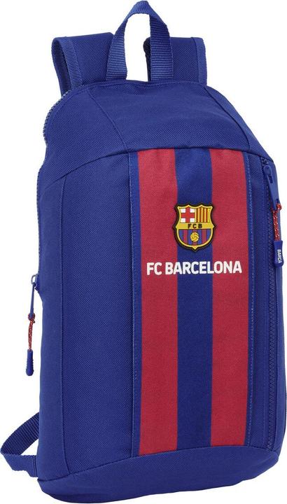 FC Barcelona Rucksack F.C. Barcelona 24/25 Granatrot Marineblau 22 x 39 x 10 cm