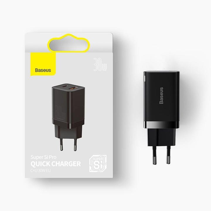 Actual product image Baseus Super Si Pro Quick Charger (30 W)