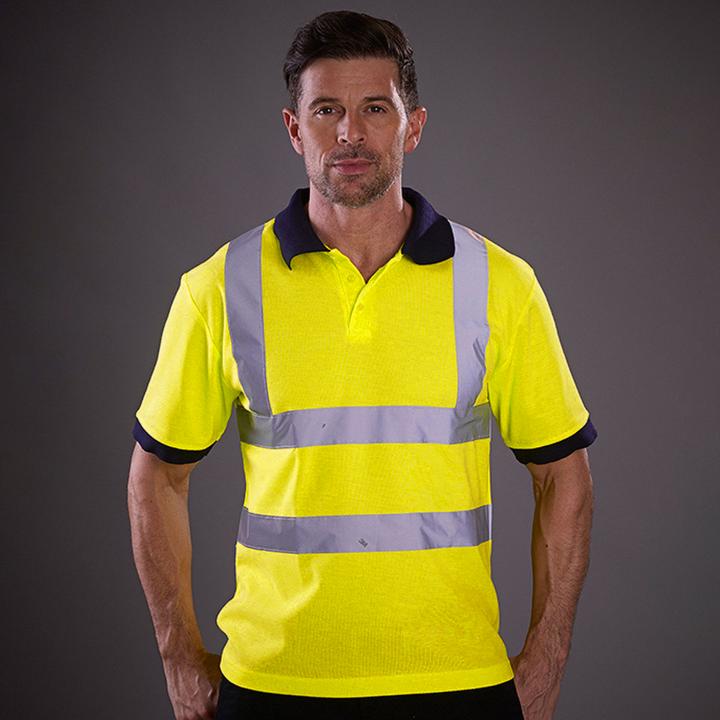 Produktbild Yoko HiVis Polo Shirt (2 StückPackung) (S)