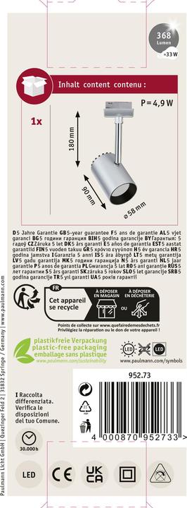 Image du produit Paulmann URail Shine (225 lm)