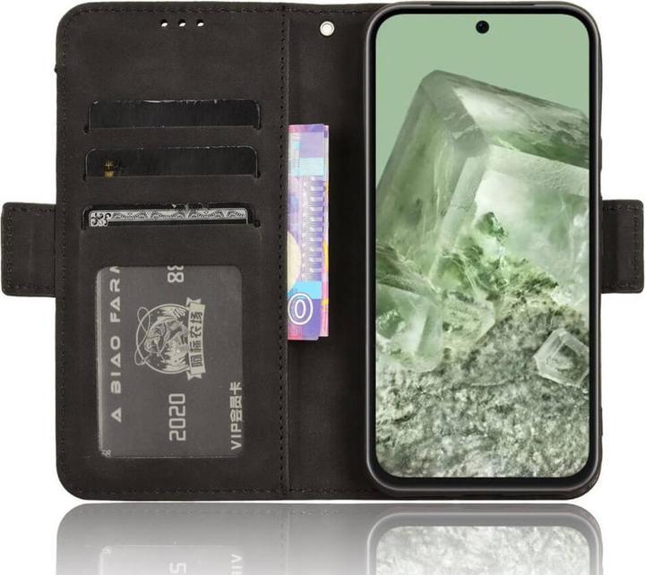 Produktbild Cover-Discount Google Pixel 8a - Etui viele Kartenfächer (Google Pixel 8a)
