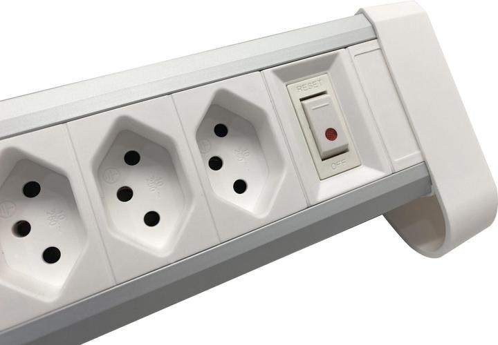 Produktbild Schönenberger Tisch-Steckdosenleiste (4 x, Typ 13, 2 m)